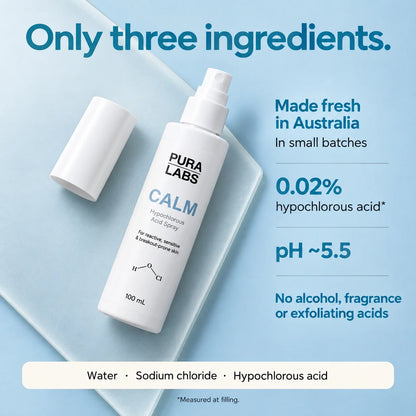CALM Hypochlorous Acid Spray