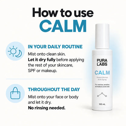 CALM Hypochlorous Acid Spray