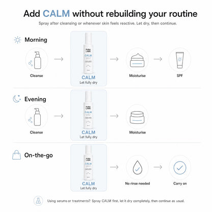 CALM Hypochlorous Acid Spray for Reactive, Sensitive & Breakout-prone Skin